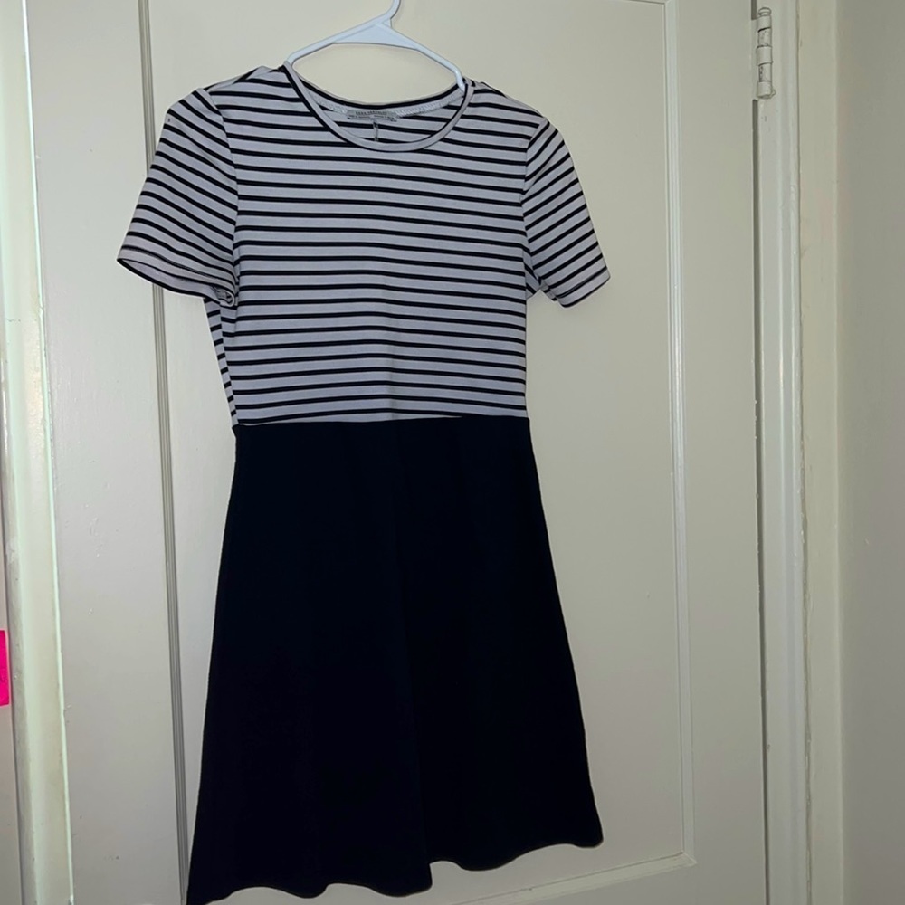 Zara striped dress size: S